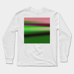 pink green texture art Long Sleeve T-Shirt